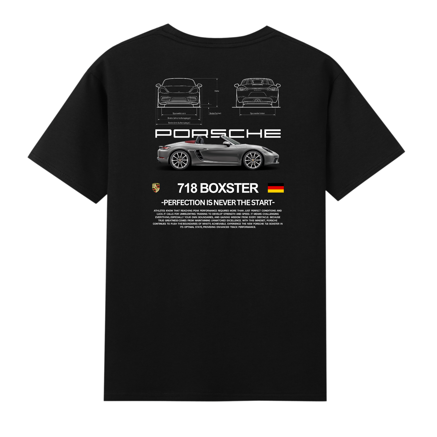 Porsche 718 Boxster футболк
