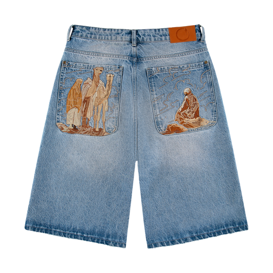 Derschutze Yasmin v3 Blue Jorts