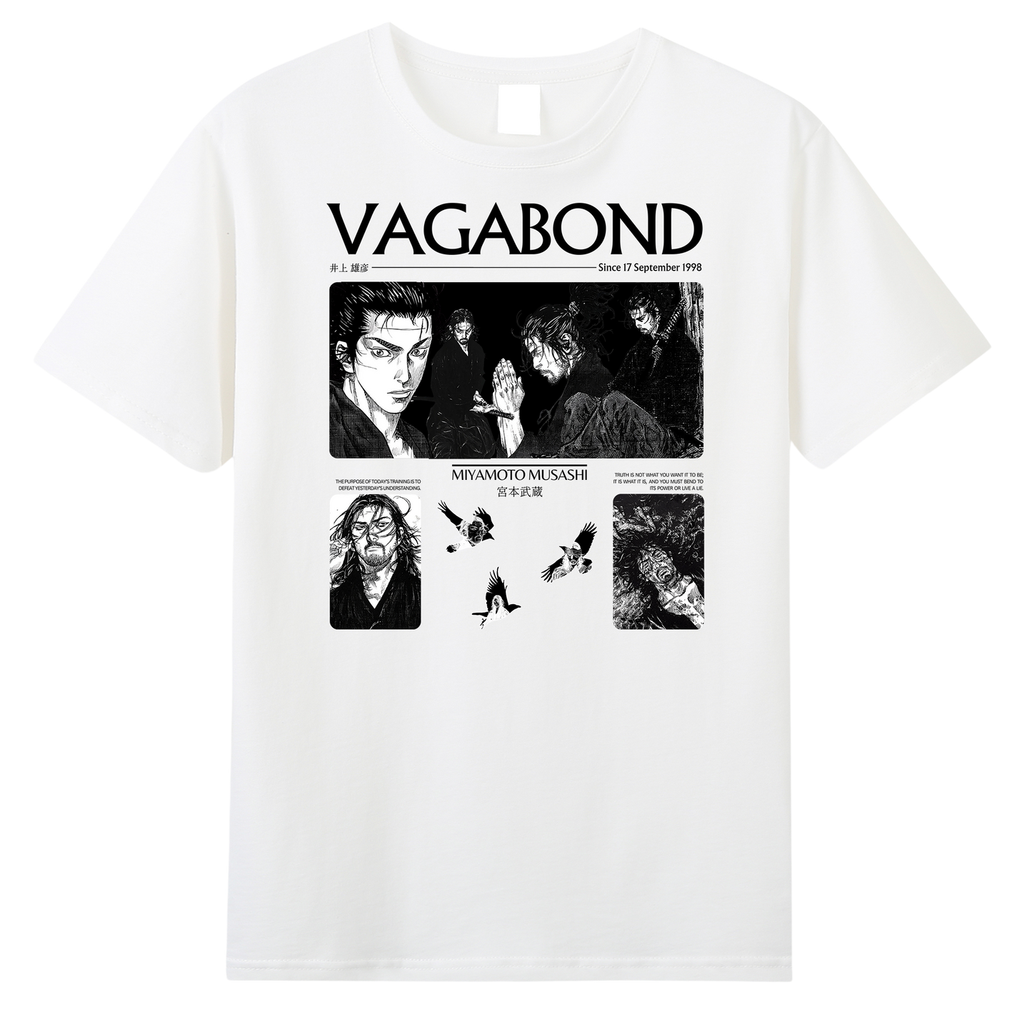 Vagabond brutalist футболк