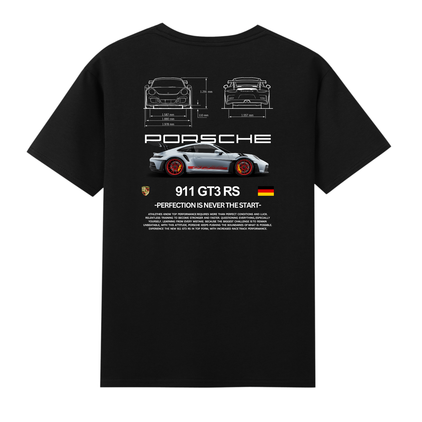 Porsche футболк багц