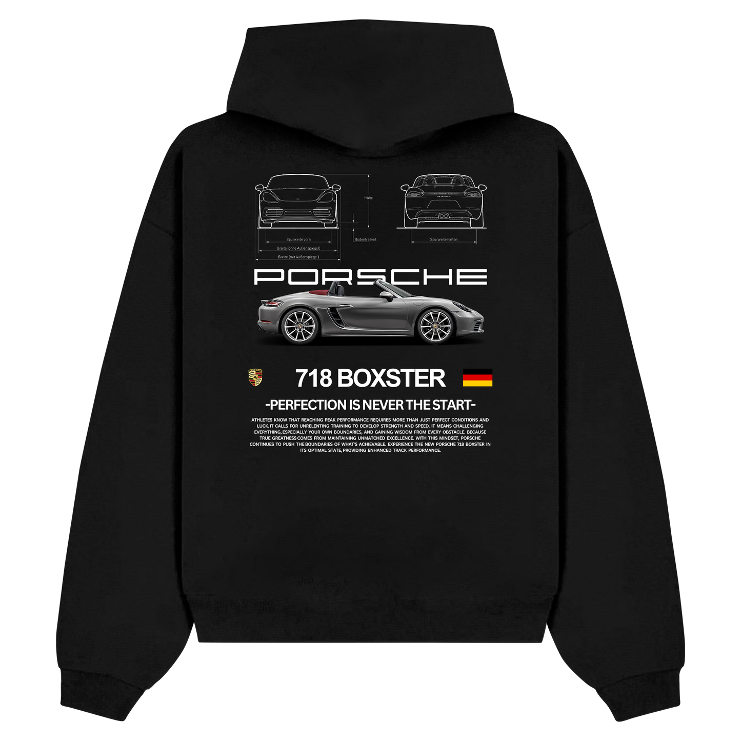 Porsche 718 Boxster Hoodie