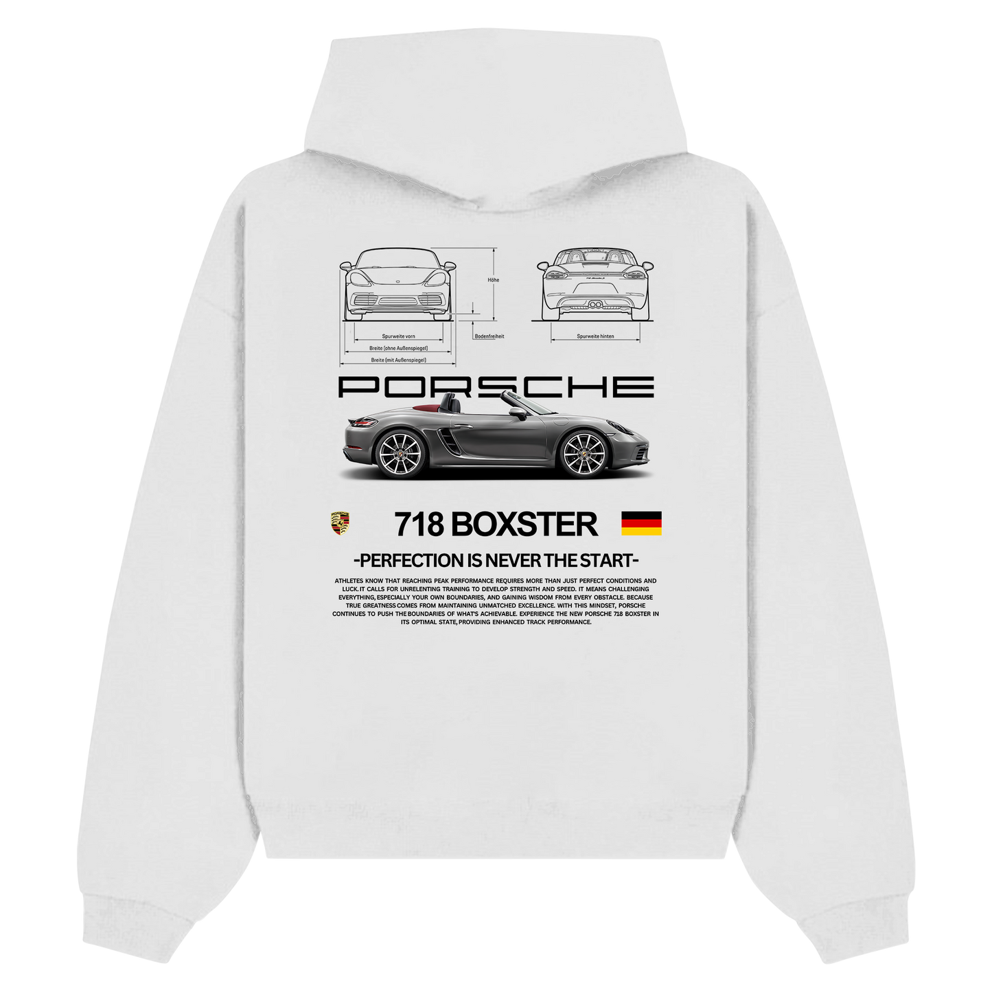 Porsche 718 Boxster Hoodie