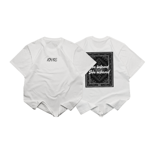 She believed, She achieved футболк