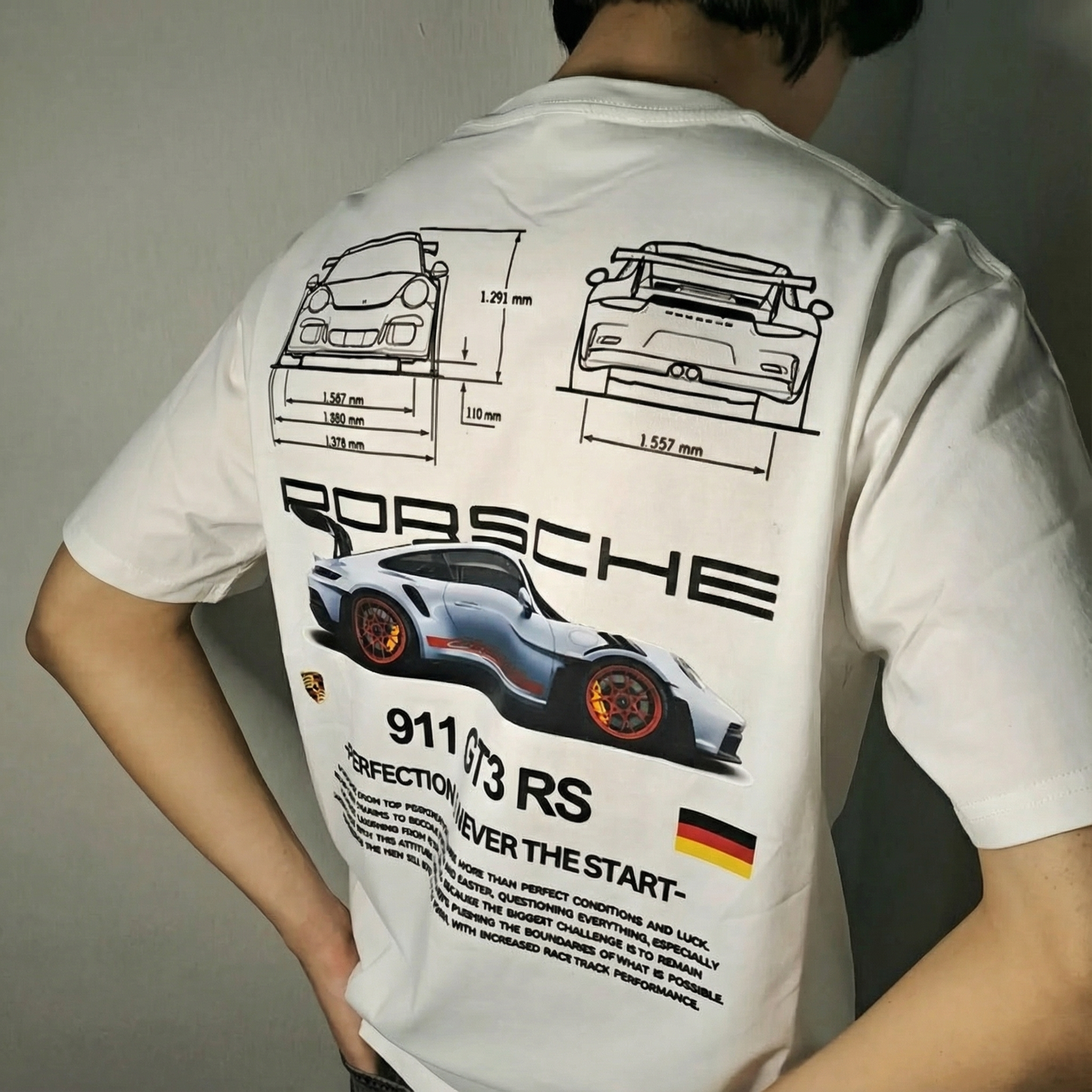 Porsche 911 GT3 RS футболк
